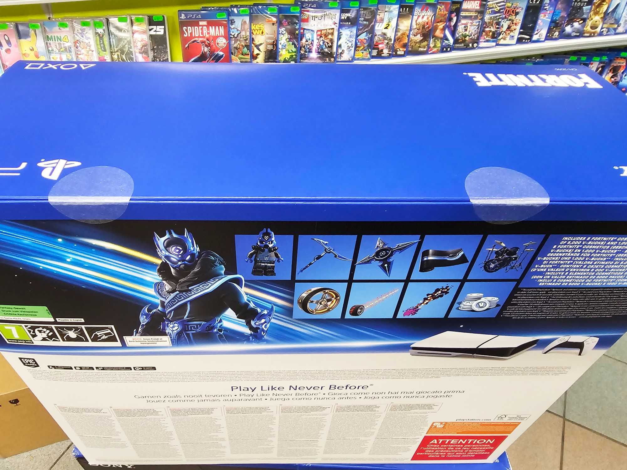 Konsola Playstation 5 PS5 SLIM 1TB z napędem + Fortnite SKLEP ZAMIANA