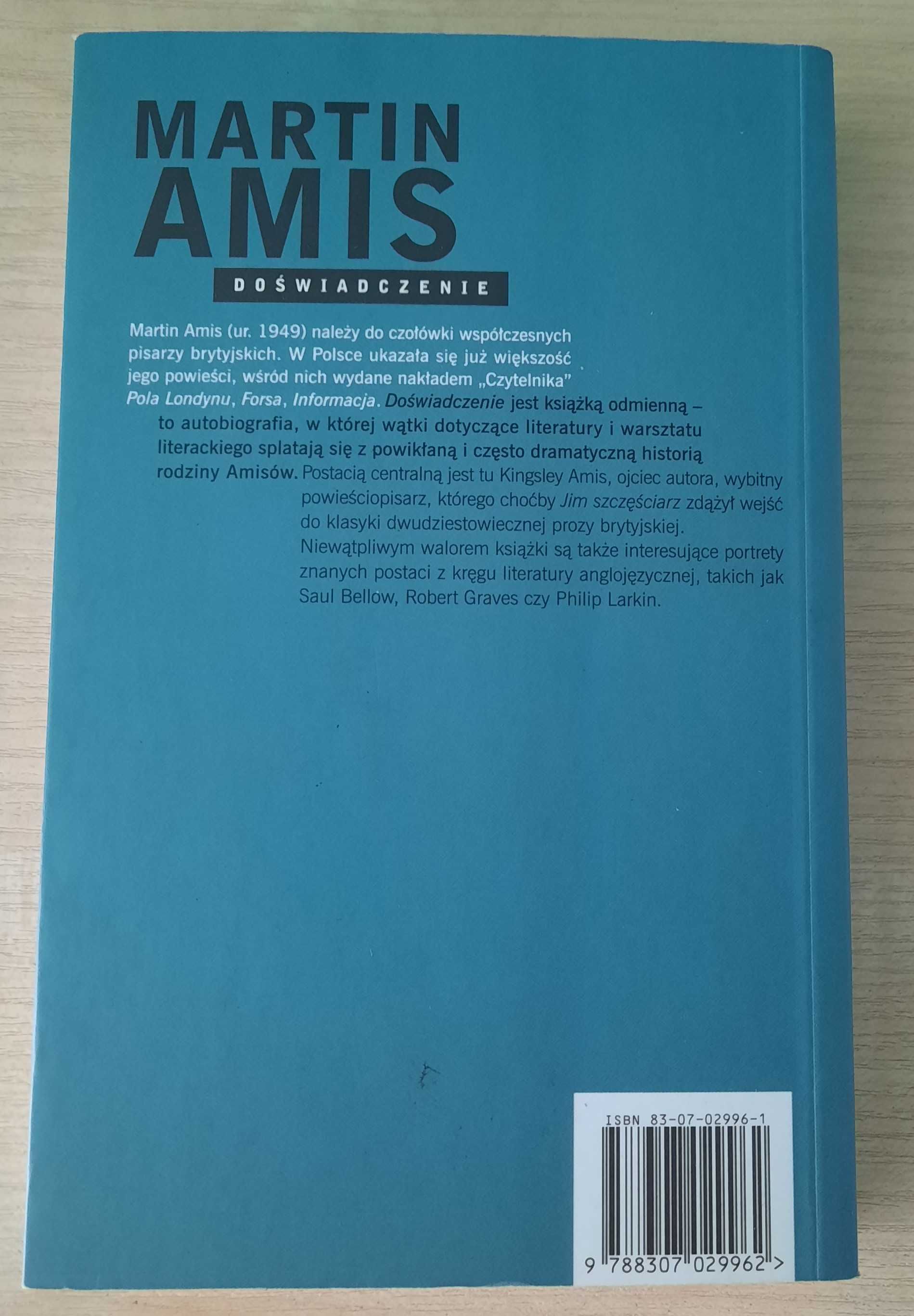 Doświadczenie Martin Amis