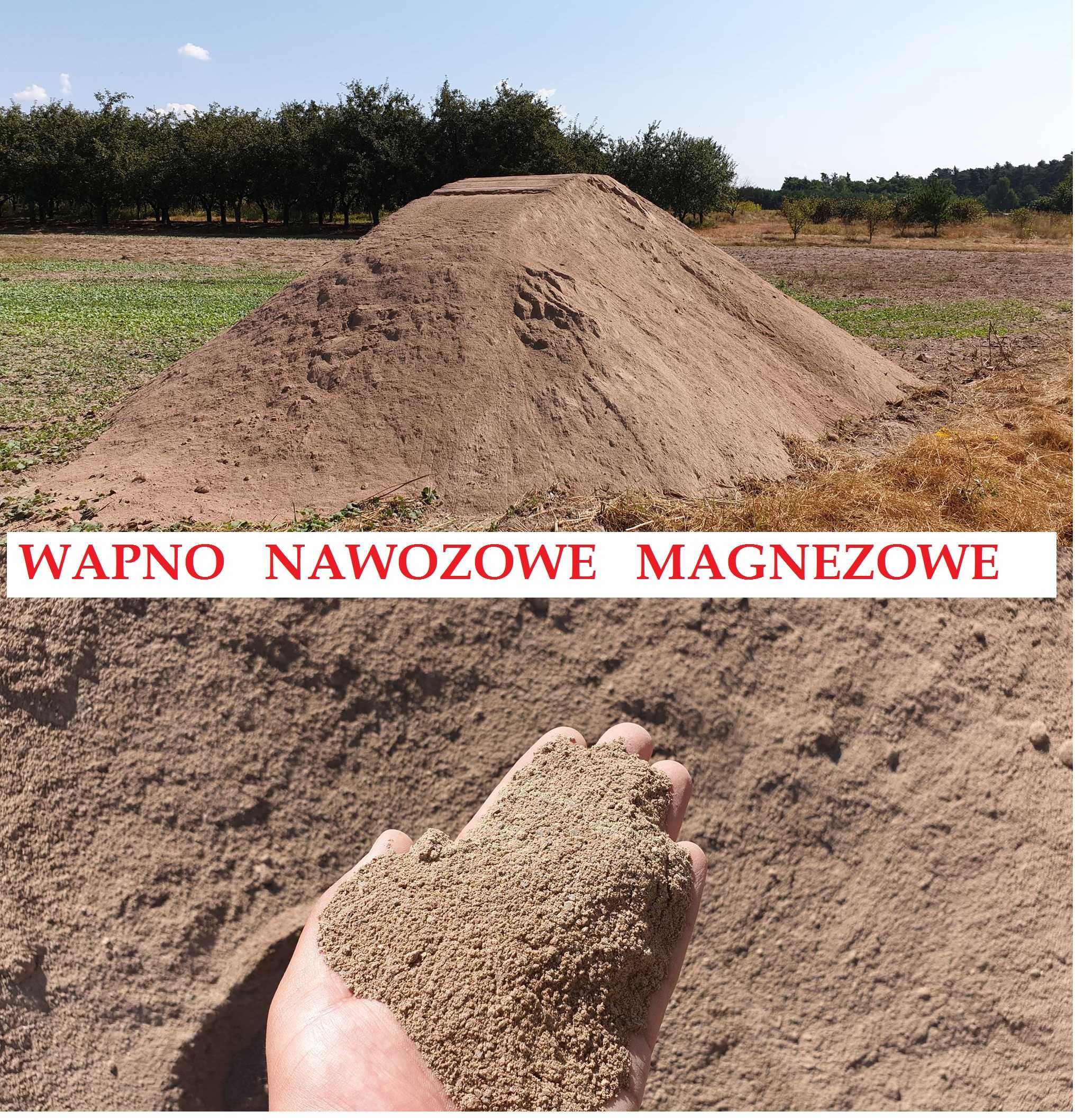 Wapno Nawozowe Węglanowe ,Magnezowe, Kreda 28 TON- ATESTY!!