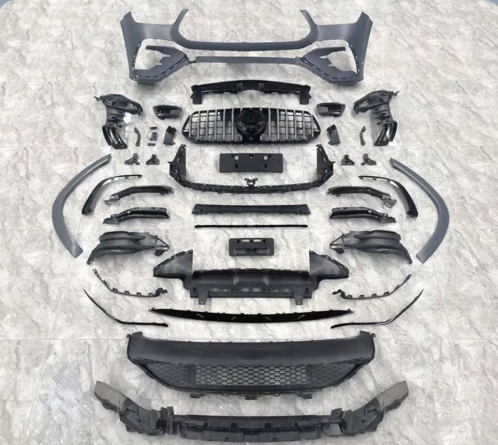 Бампер передний AMG GLE53 рестайлинг W167 Mercedes GLЕ-Class V167 С167