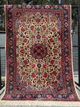 Dywan kaszmirowy + jedwab r. tkany perski Ispahan 230x145 gal. 22 tyś