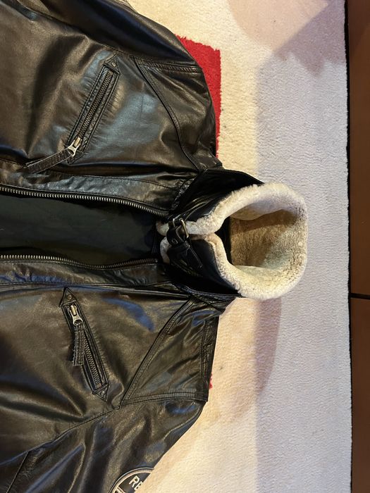 Kurtka pilotka skóra naturalna