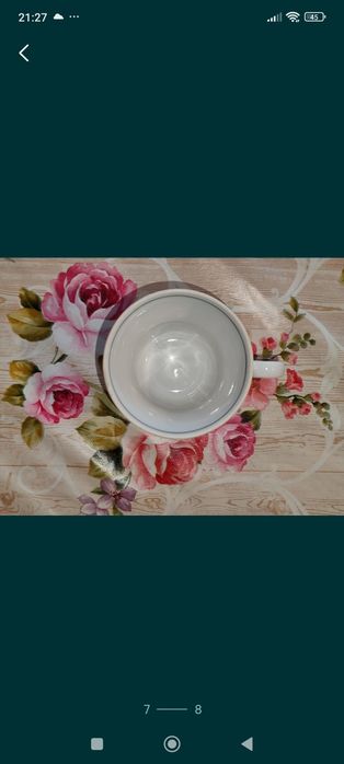 Zabytkowa filiżanka - Fabryka porcelany Bogucice

Fabryka porcelany B