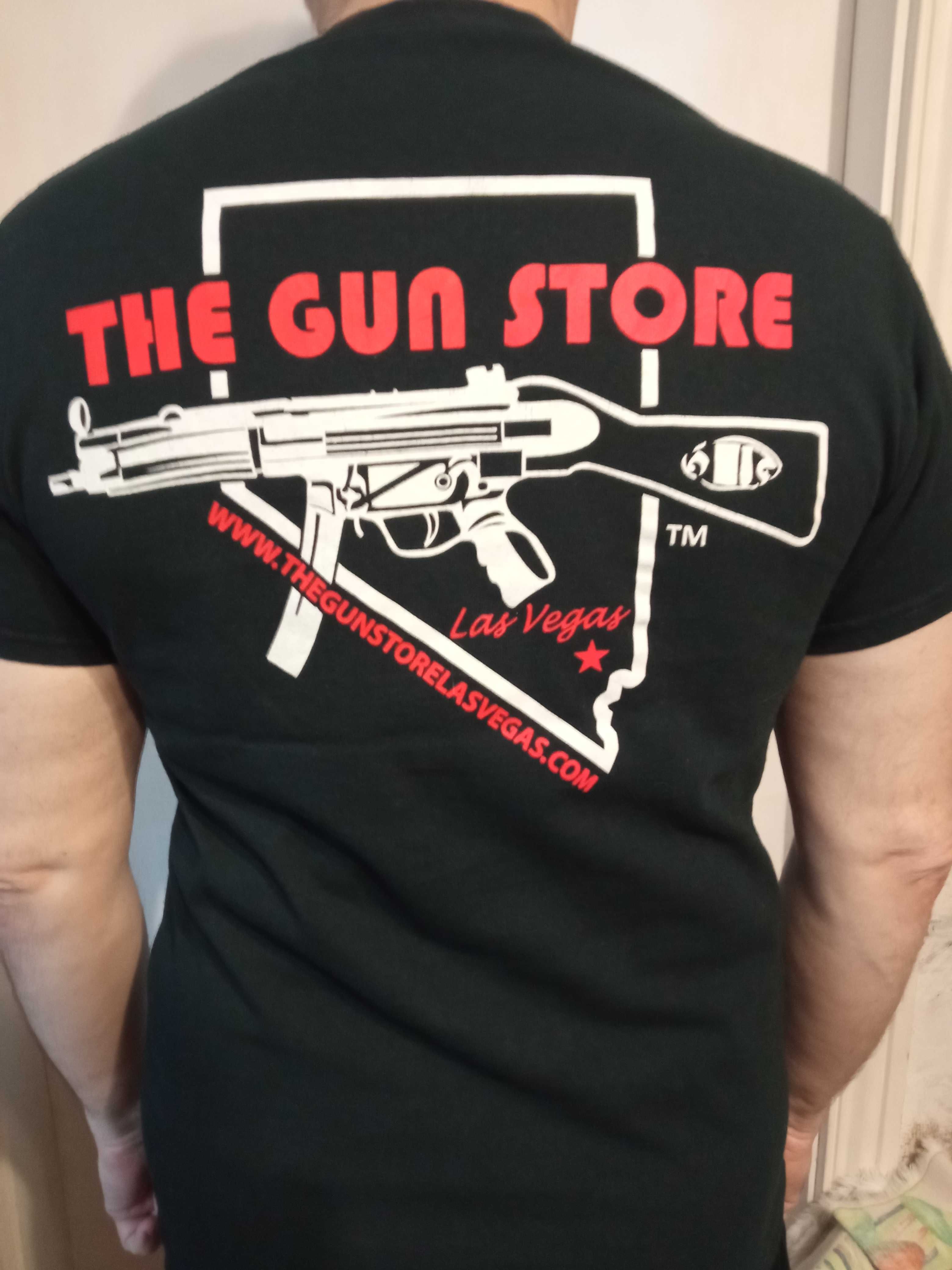 Футболка мужская милитари "The gun store"(М)