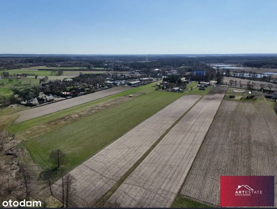 Działki budowlane Bełdów koło Aleksandrowa ł. od 1