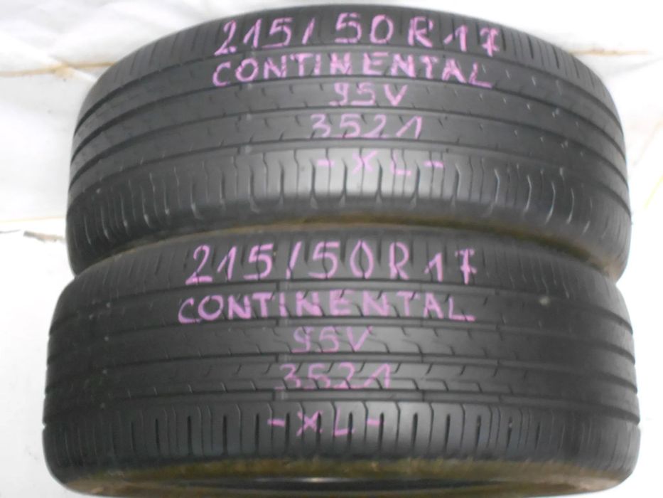 OPONY 215/50R17 CONTINENTAL ECO CONTACT 6XL DOT 3521 6.2MM