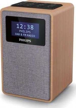 Radiobudzik Philips TAR5005 kolor brązowy