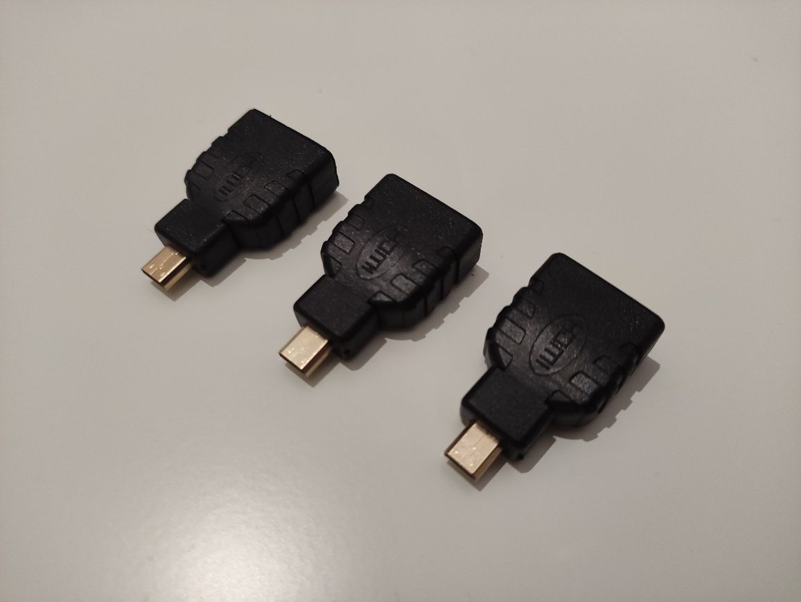 Adaptadores Micro HDMI para HDMI - NOVOS OFERTA PORTES