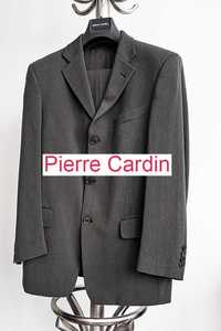 Garnitur męski Pierre Cardin, stalowoszary- rozmiar 48