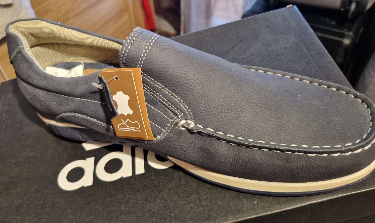 Sapatos novos couro n 46 França