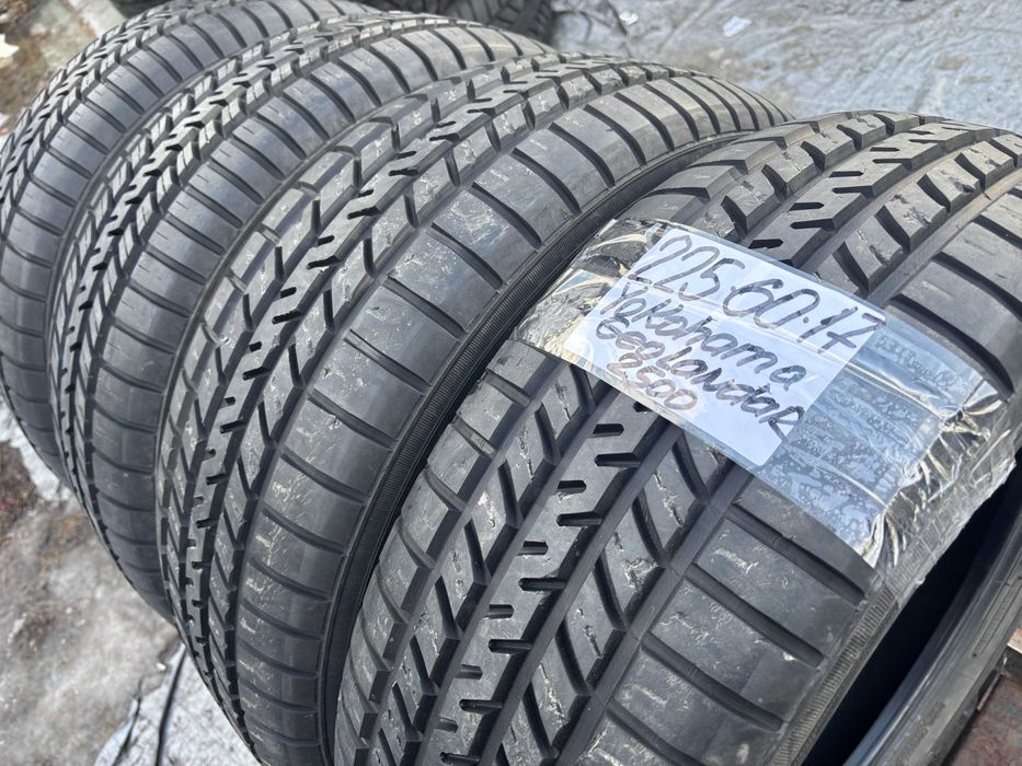 225-60-R17 YOKOHAMA GEOLANDAR 4штуки летней резины GERMANY 2023