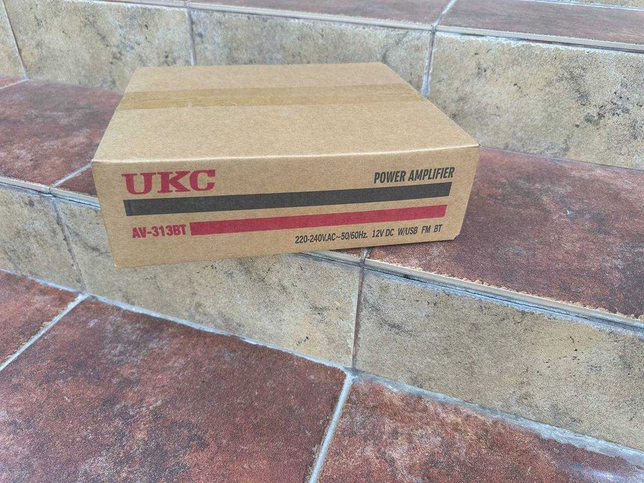 ‼️ Усилитель звука UKC 2х150w +  Bluetooth  + караоке на  2 микрофона