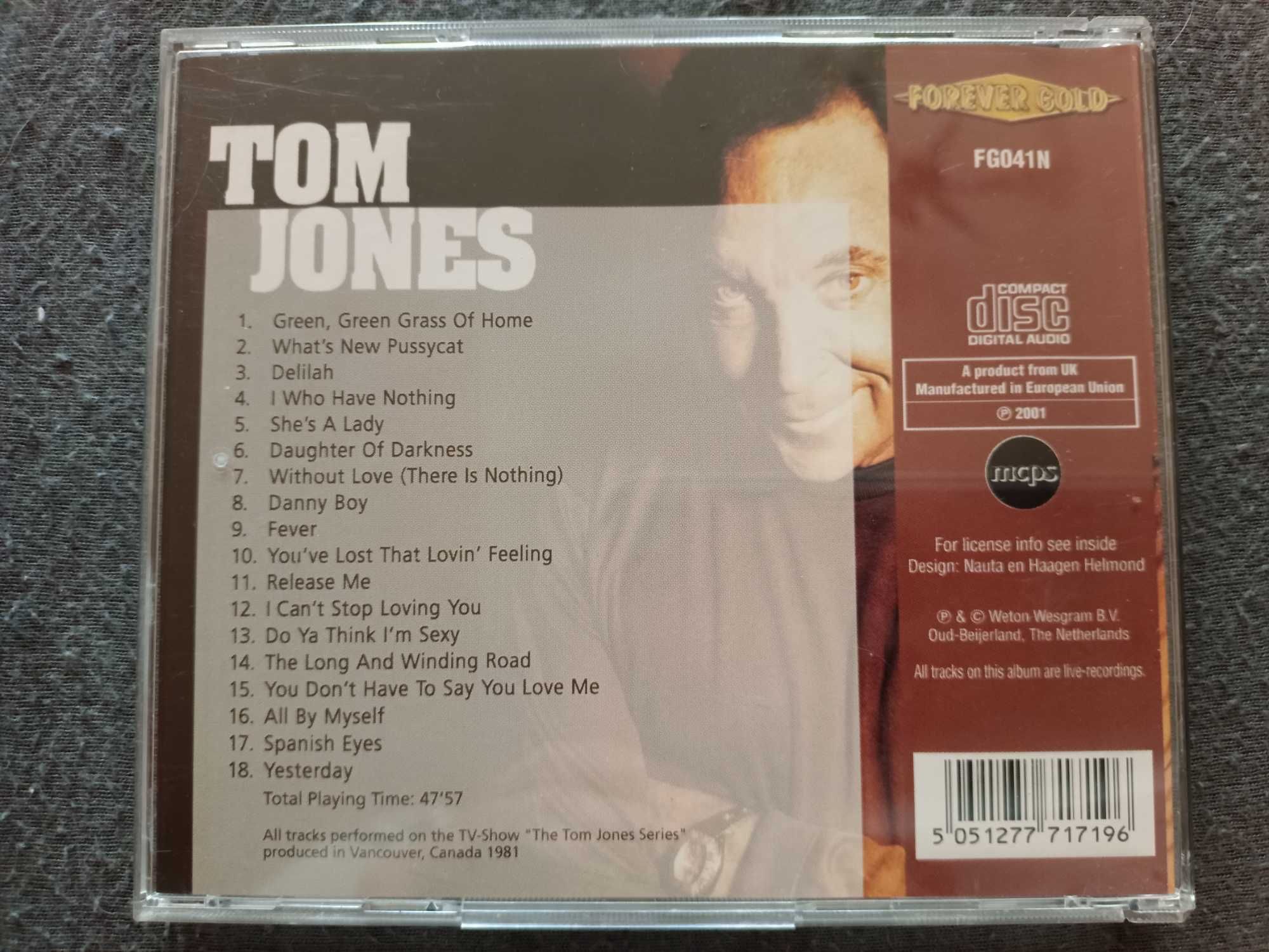 Tom Jones - Live Hits, CD 6/6, Delilah, She's a Lady, Yesterday, Fever