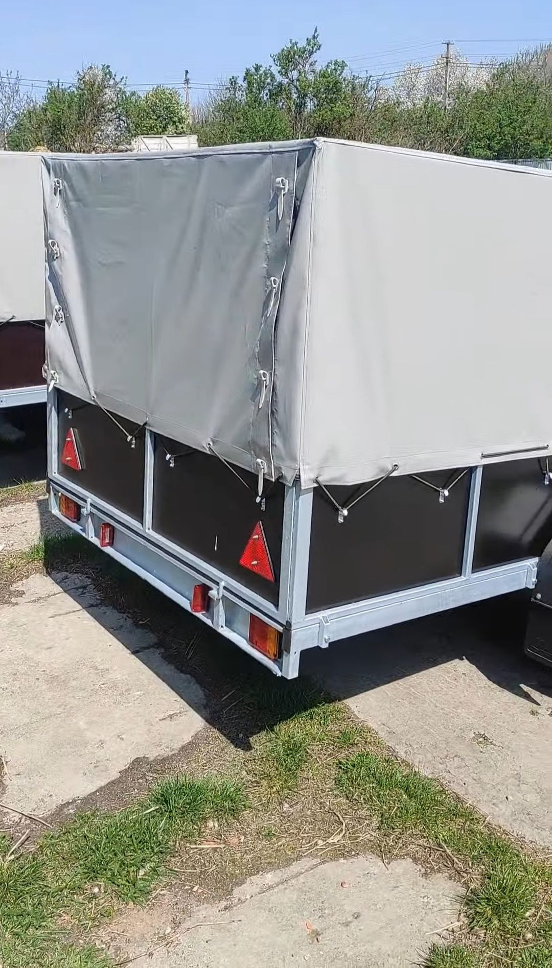 Причеп 2,5*1,5 *1,1м оцінкований