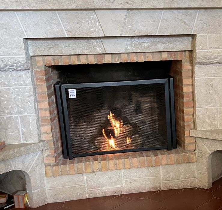 Frente / proteçao lareira