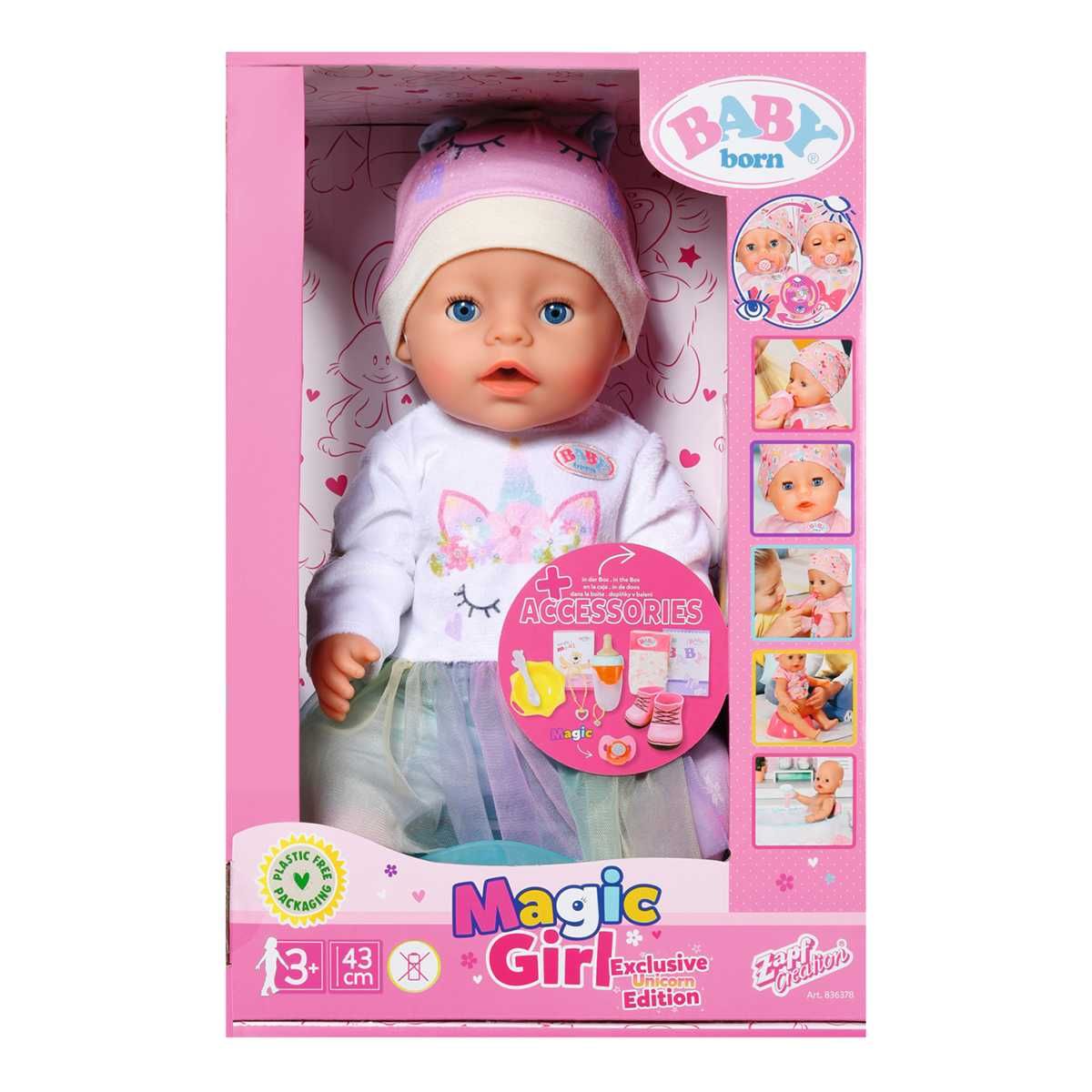 Кукла Baby Born Чудесный единорог 836378