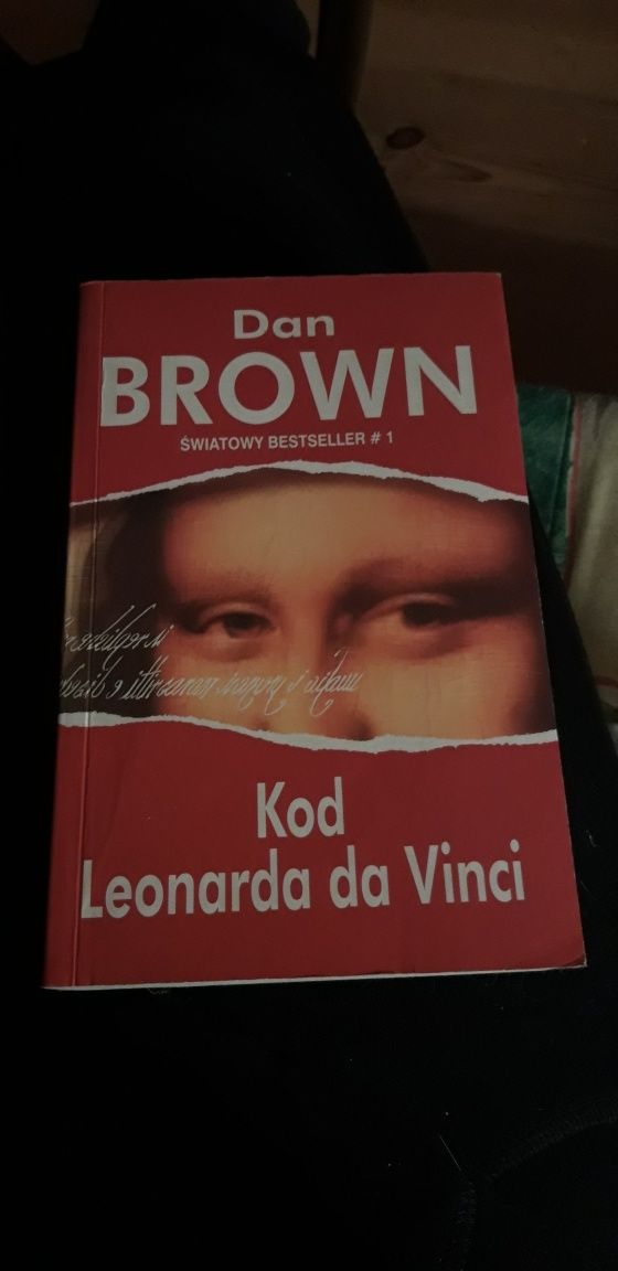 Książka "Kod Leonarda da Vinci" Dan Brown