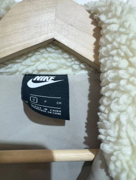 Куртка Тедді  Шерпа Nike Sherpa teddy Big logo S