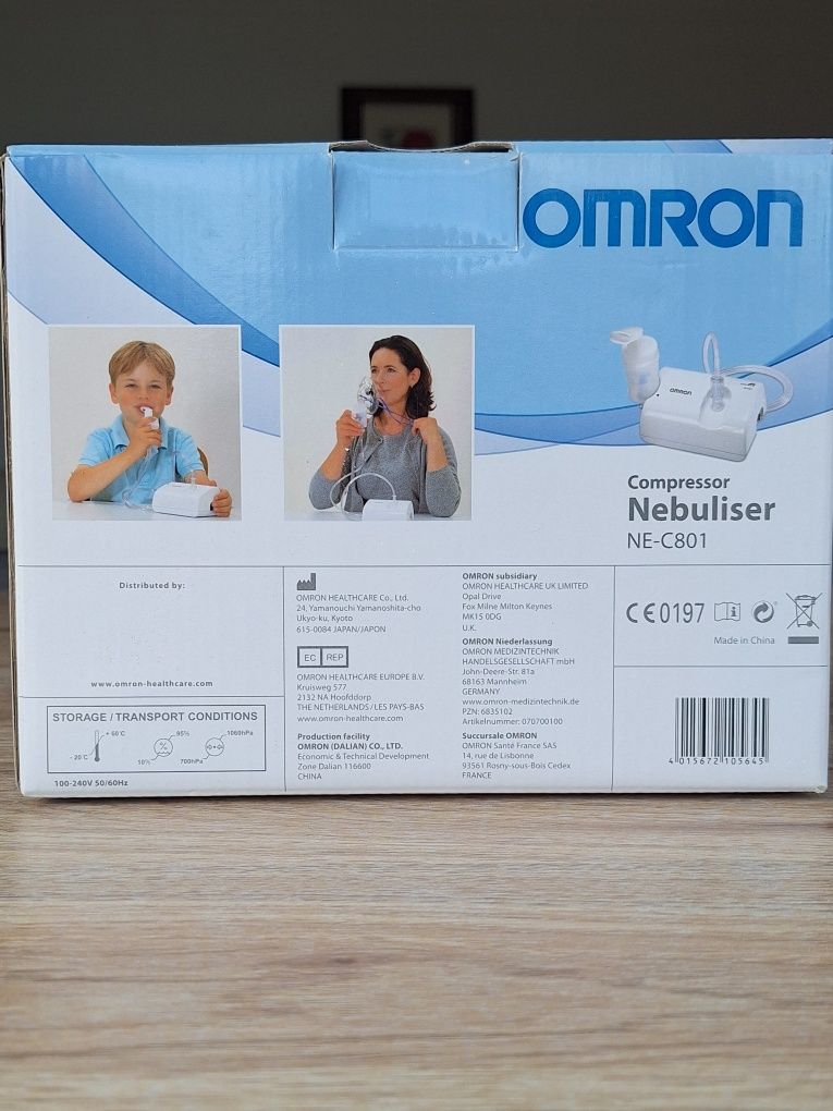 Nebulisador com compressor Omron