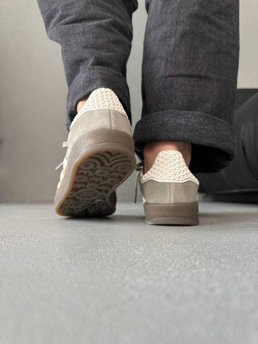 Кросівки Adidas Gazelle Beige/White premium