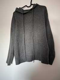 Sweter z kapturem Zara S