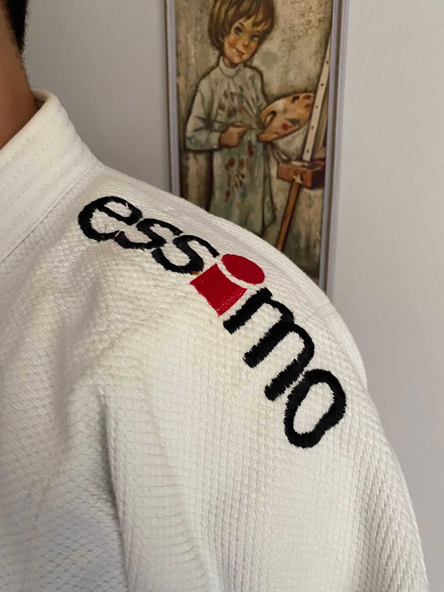 Kimono Essimo de Jiu-Jitsu - Tamanho 180 - Como Novo!