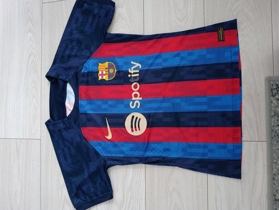 Koszulka piłkarska klubowa Messi Fc Barcelona Nike Lewandowski  S