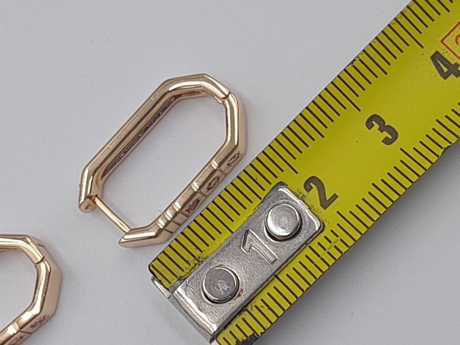 Kolczyki pozłacane Xuping elegantki