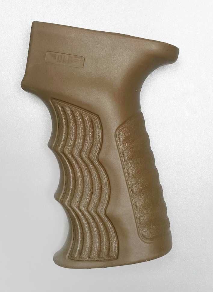Пістолетна рукоятка DLG прогумована з відсіком (олива, чорна, койот)