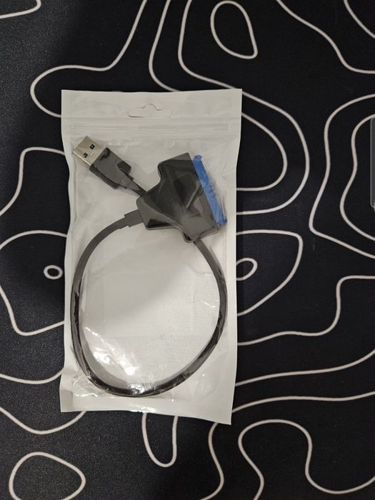Adapter SATA → USB 3.0 do dysków SSD/HDD 2.5" lub 3,5"