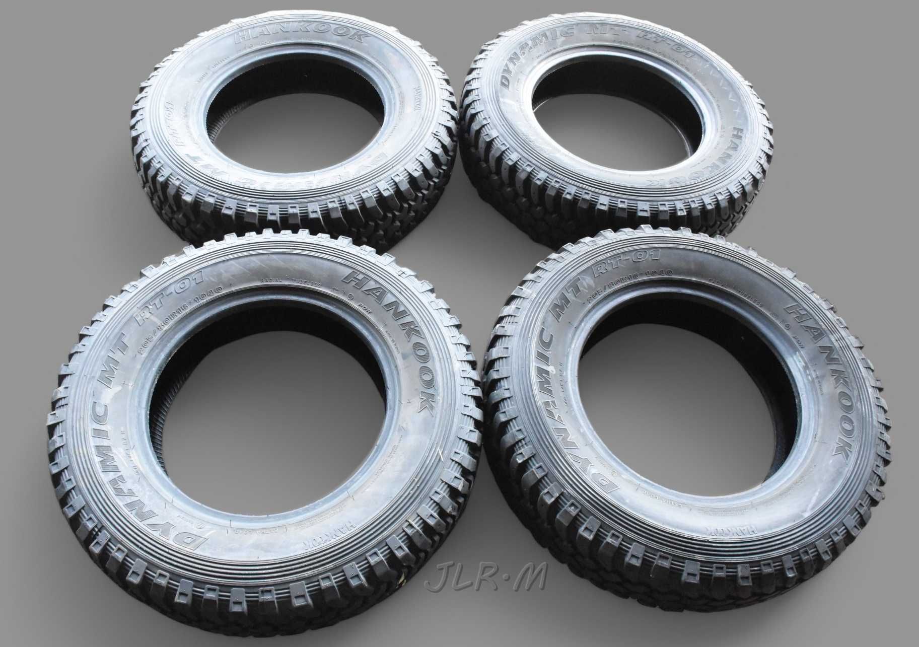 4x Opony Hankook Dynamic MT RT01 205/80R16 104 Q