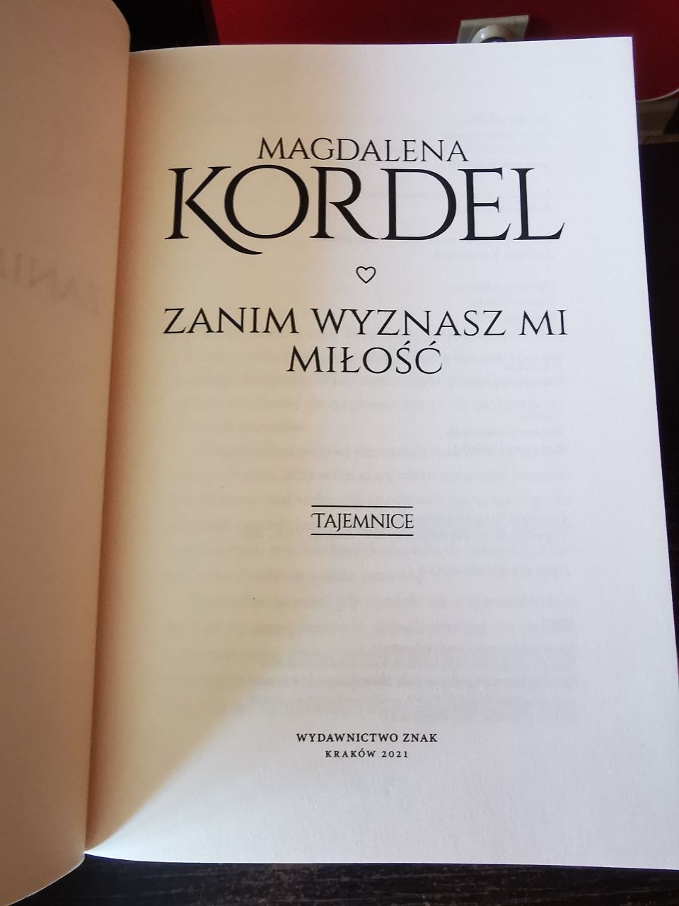 Magdalena Kordel komplet - Ty albo żadna i Zanim wyznasz