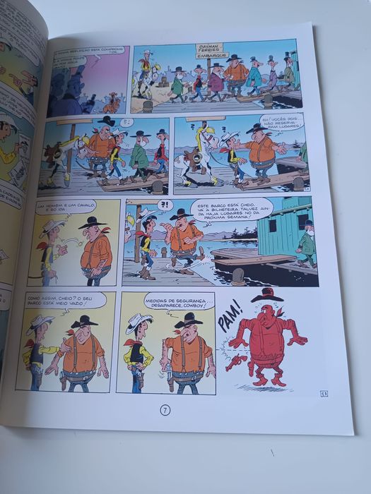 Ponte sobre o mississipi Lucky luke