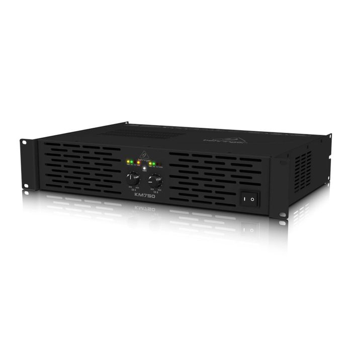 Amplificador de potência estéreo Behringer KM750 — excelente estado