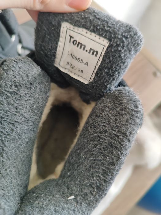 Зимові чобітки термо 28 розмір