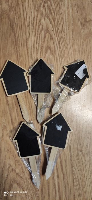 Tabliczki do oznaczania roślin i ziół 5 szt