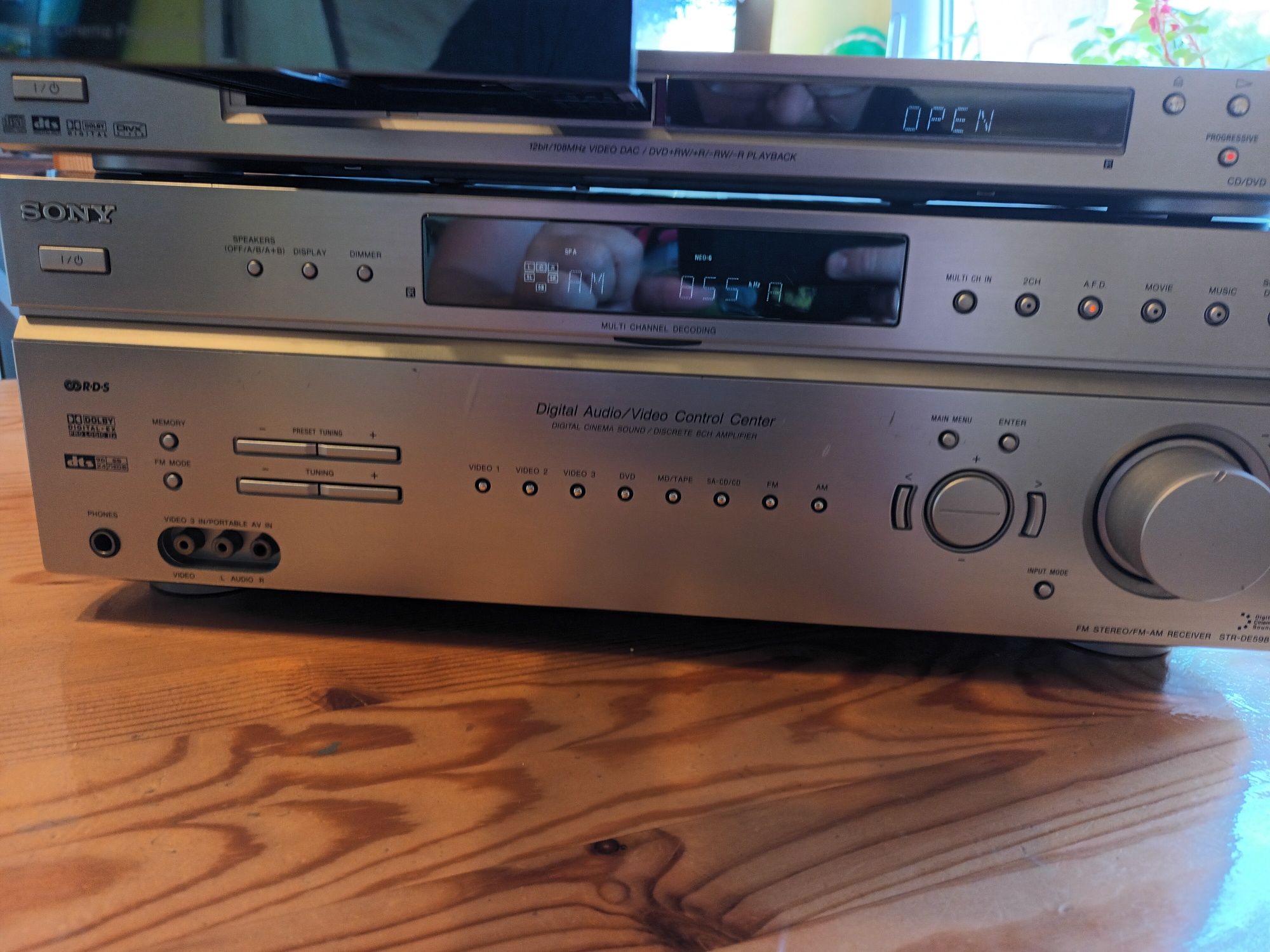 Sony Amplituner + DVD