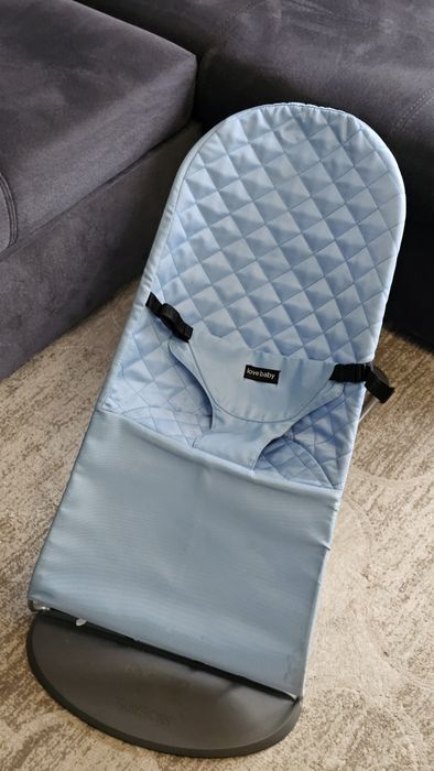 Leżaczek bujaczek Baby Bjorn BabyBjorn idealny, nowy pokrowiec, składa