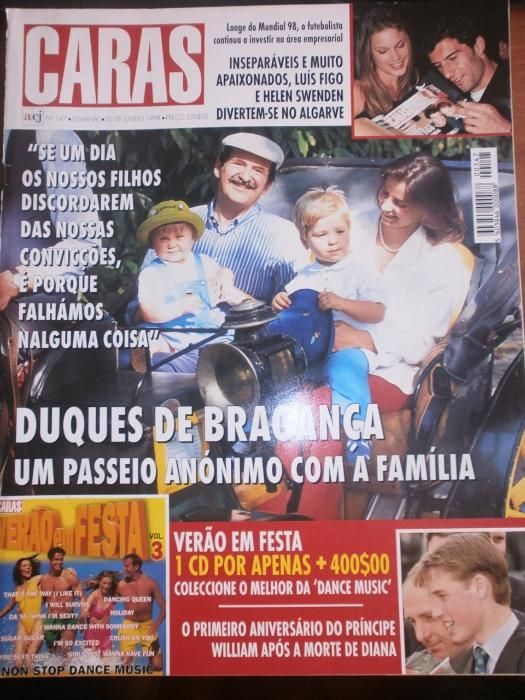 7 Revistas Históricas CARAS - 1996/2002