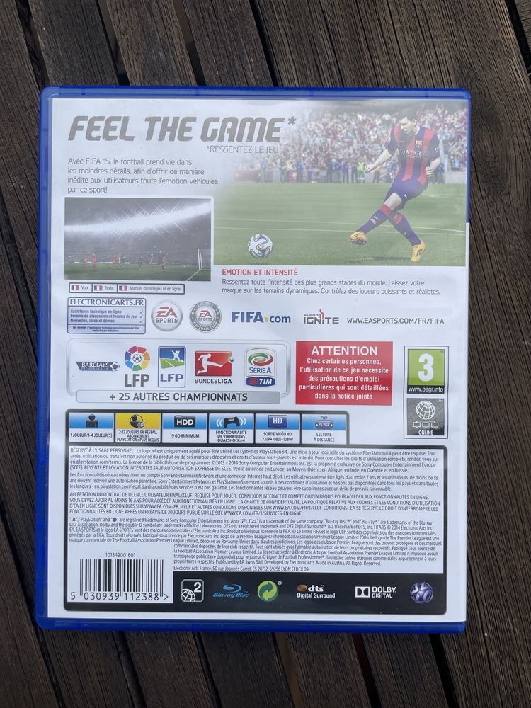 Fifa 15 wersja PS4