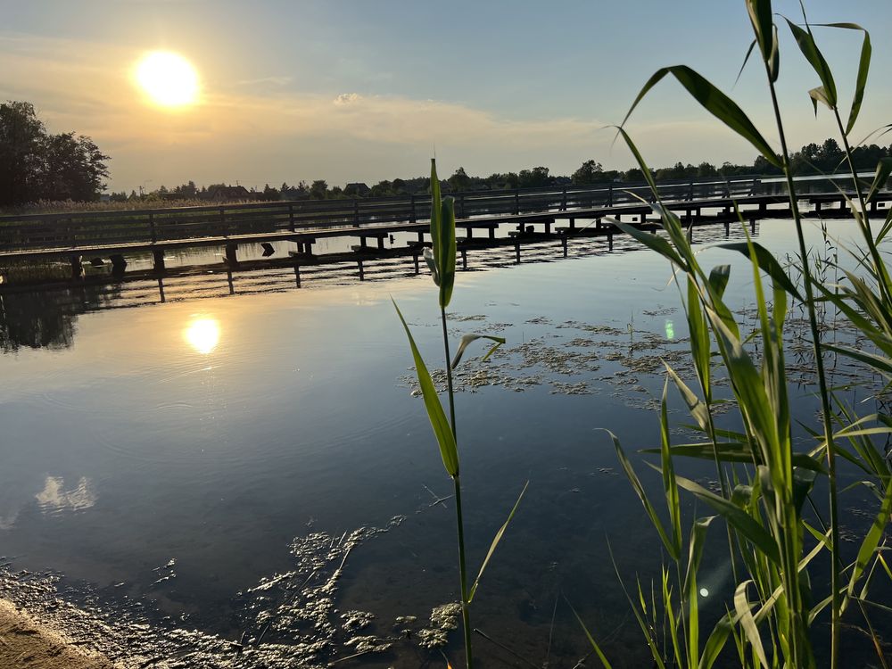 Działka nad jeziorem Krasne