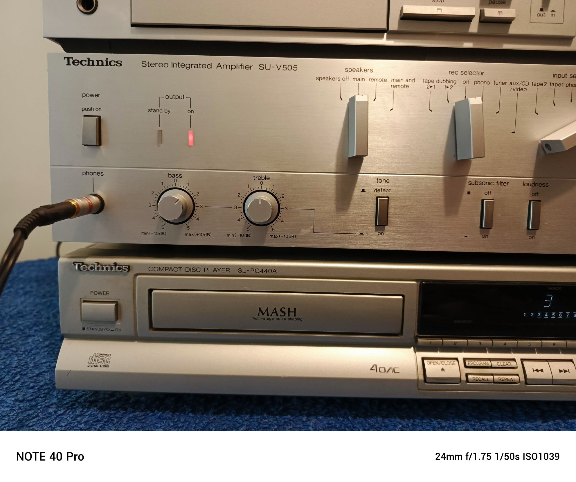 Technics zestaw stereo 3.