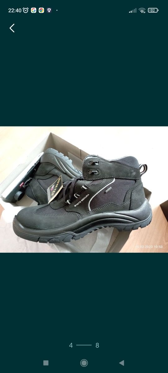 buty steitz secura vx 7988 GTX rozmiar 45 wkladka nowe 30 cm