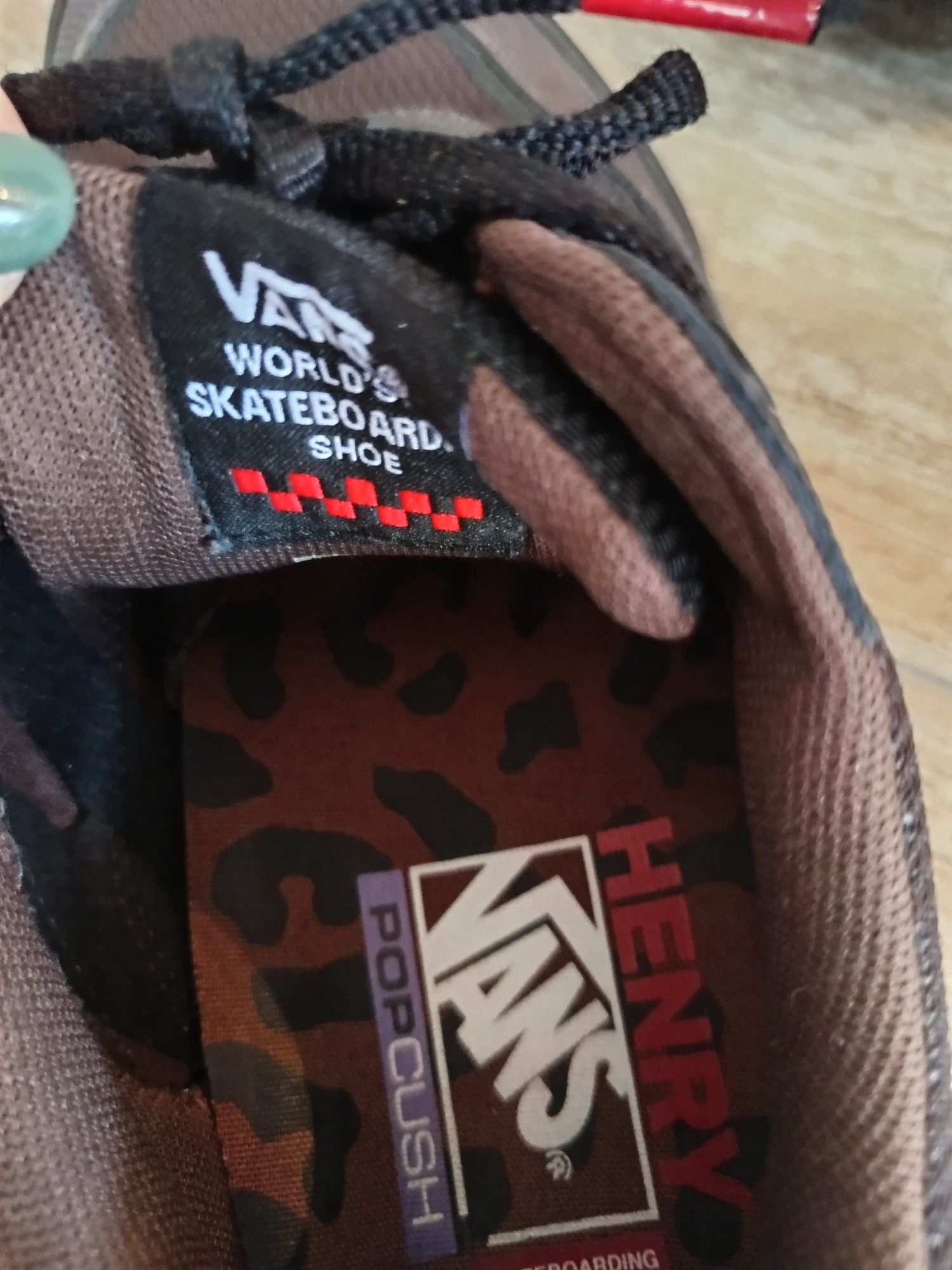 Sapatilhas Vans castanho