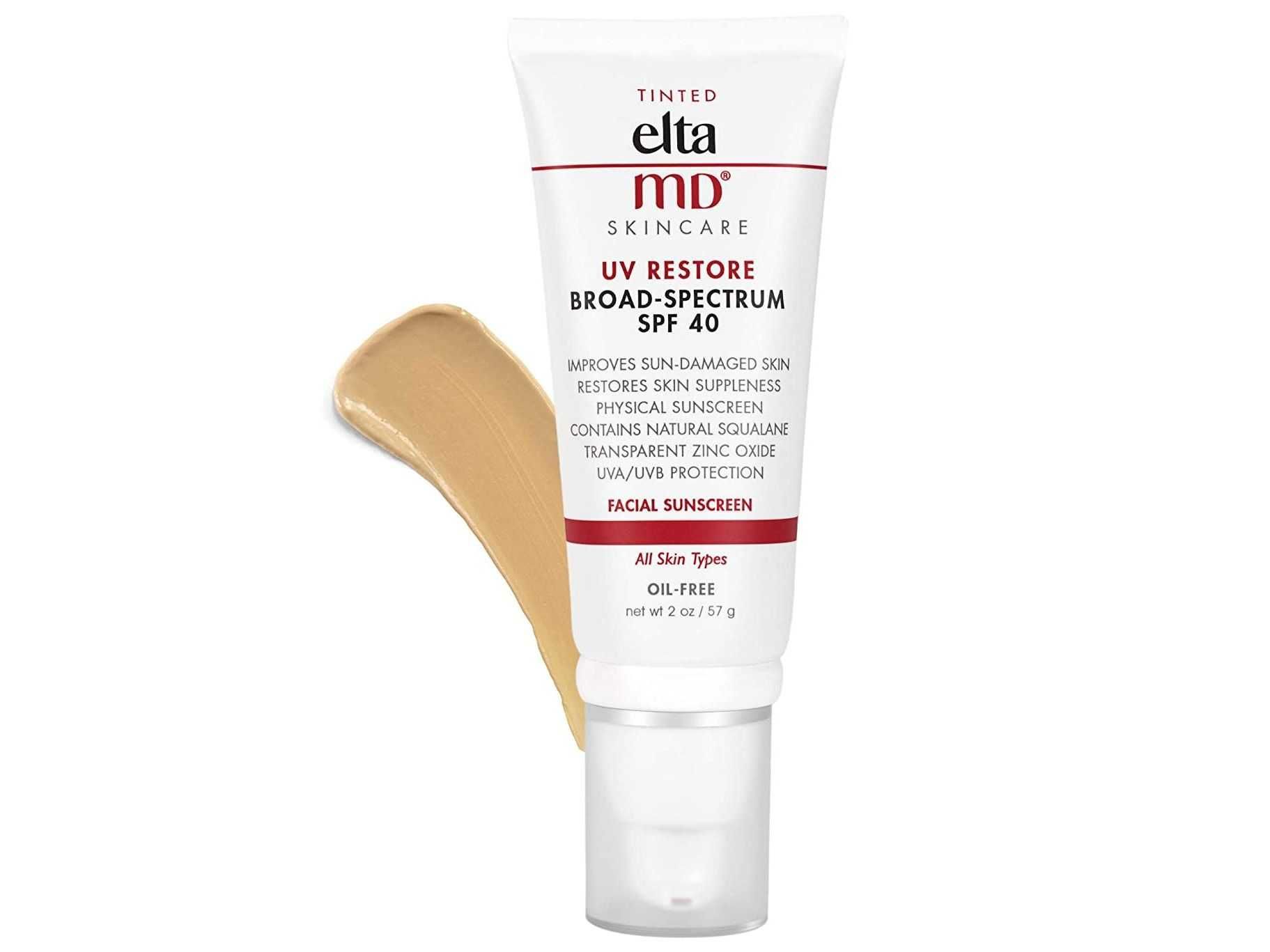 Filtr przeciwsłoneczny Elta MD Tinted Uv Restore Broad-Spectrum SPF 40