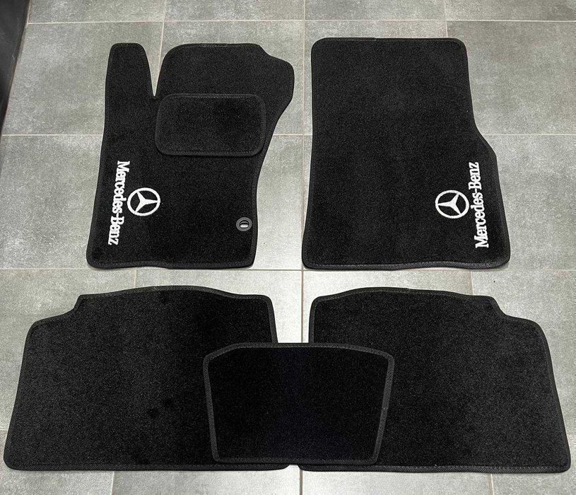 Ворсові коврики в салон для Mercedes ML 163/ML 164/W222/W211/W210