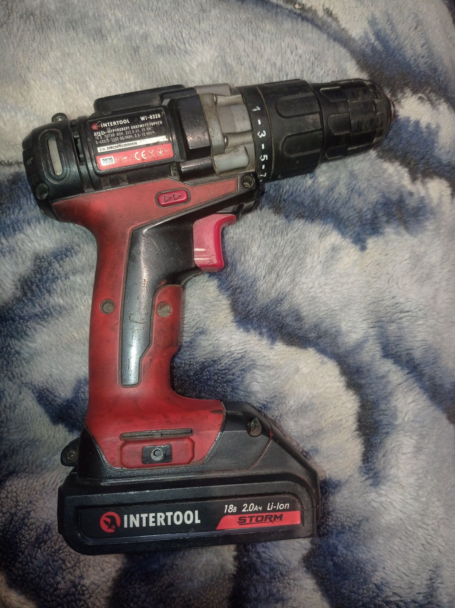 Шуруповёрт intertool wt-328,шурик