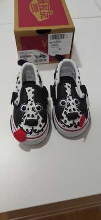 Vans dog slip On novas