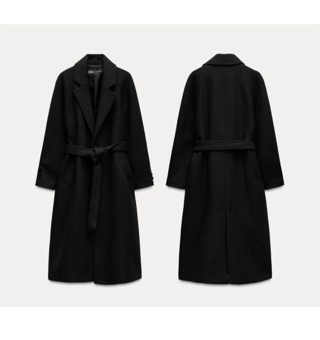 Пальто Zara S 36 на запах