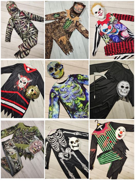 Костюм зомбі лісовик перевертень на Хелловін Хеллоуин Halloween